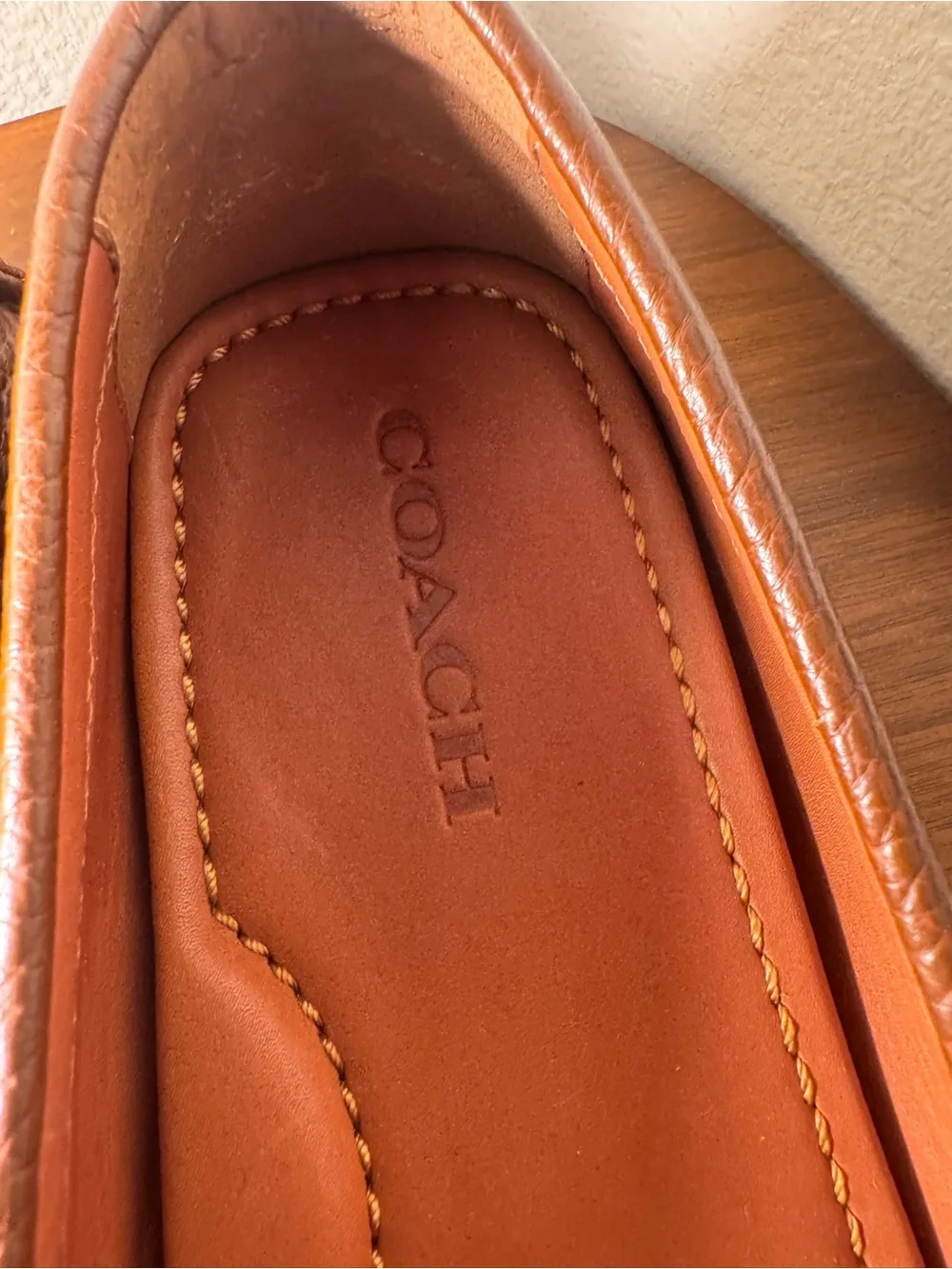 Coach Crosby Driver Loafers Size 8.5